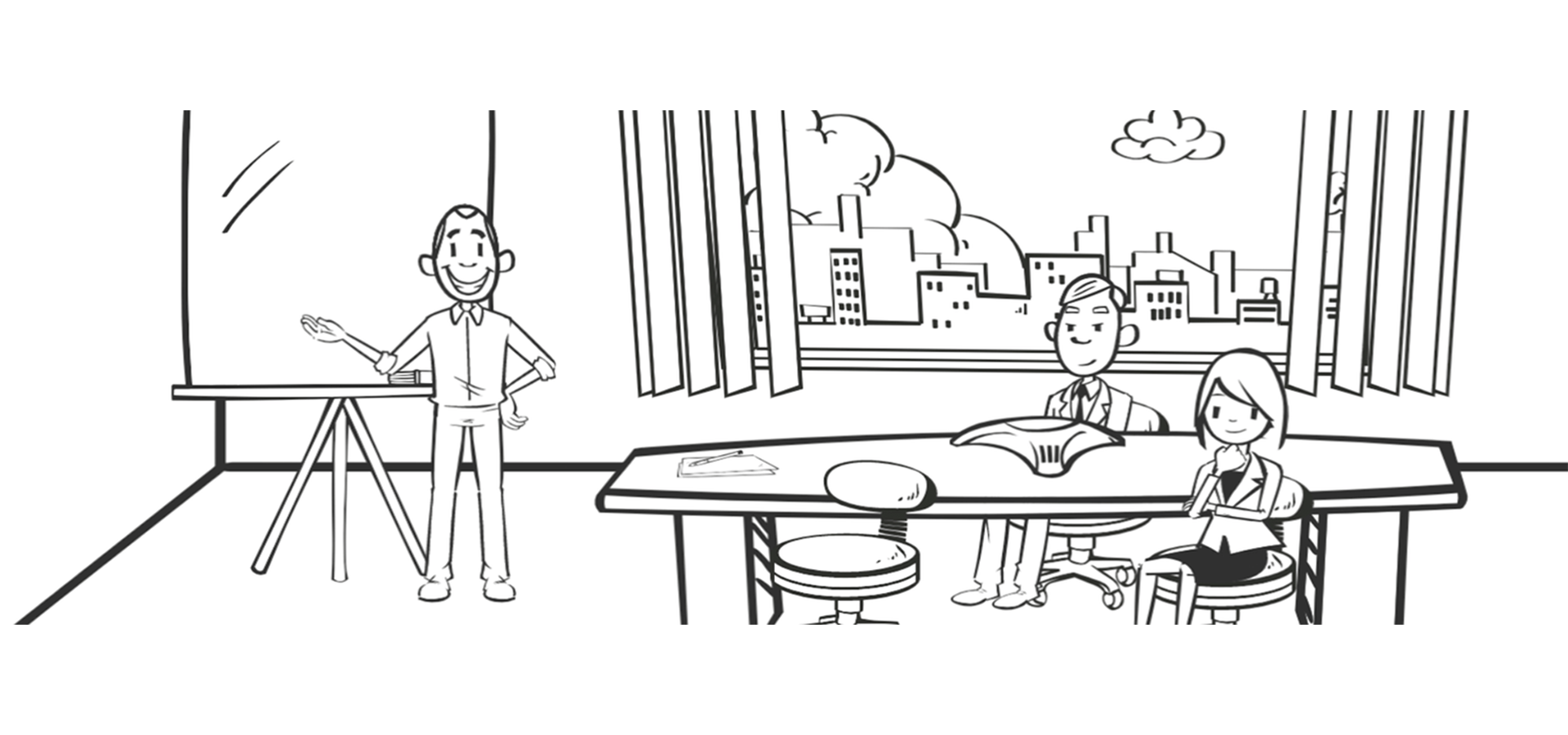Whiteboard animation
